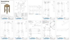 Alternative view of Barhocker Bauanleitung