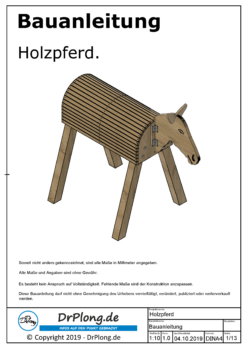 Holzpferd Bauanleitung