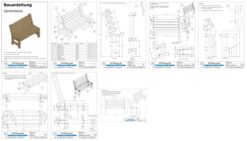 Alternative view of Gartenbank Bauanleitung