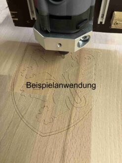 Alternative view of Löwe DXF-Datei