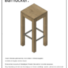 Barhocker Bauanleitung