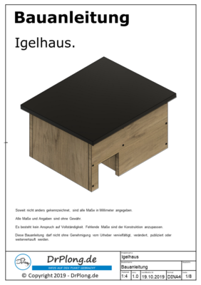 Igelhaus Bauanleitung